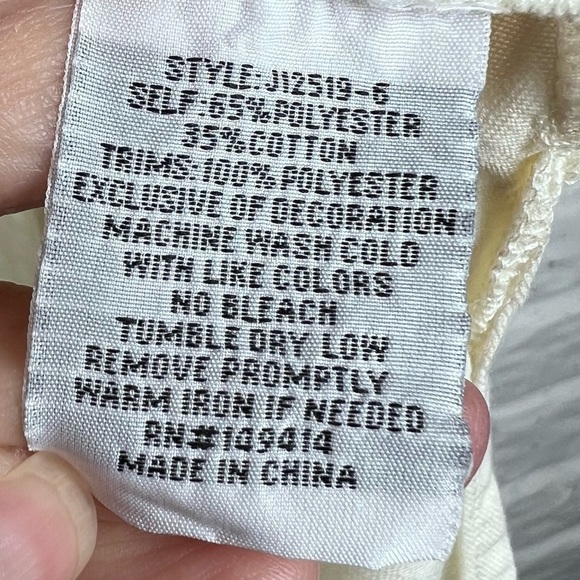 JOHNNY WAS Marushka Trapeze Floral Embroidered Knit Blouse 3/4 sleeve XS - Picture 7 of 9